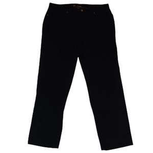 Weatherproof Soft Cotton Chino Pants Black Size 36